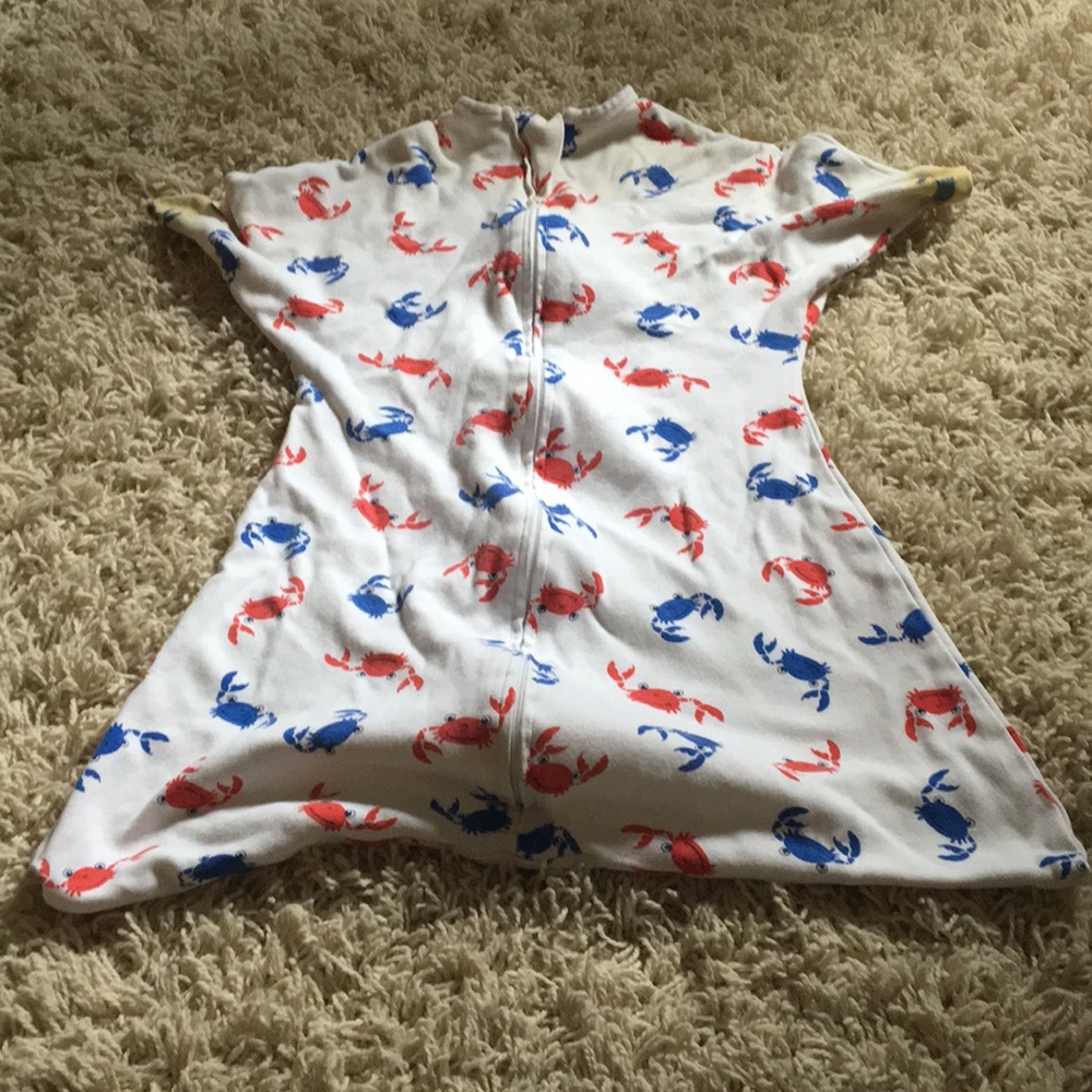 Zipadee-Zip summer theme crabs - size small